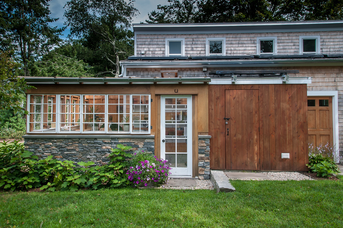 Windmill Hill boathouse exterior